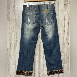 Cowgirl TUFF Leopard Capri 25‎